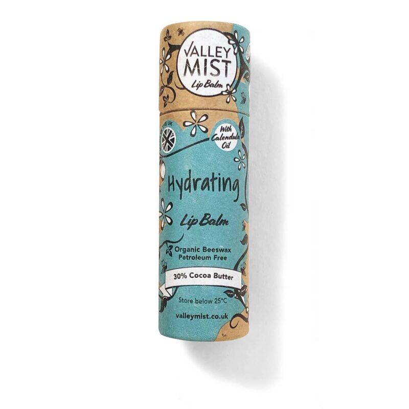 plastic free lip balm Hydrating Valley Mist original lip balm