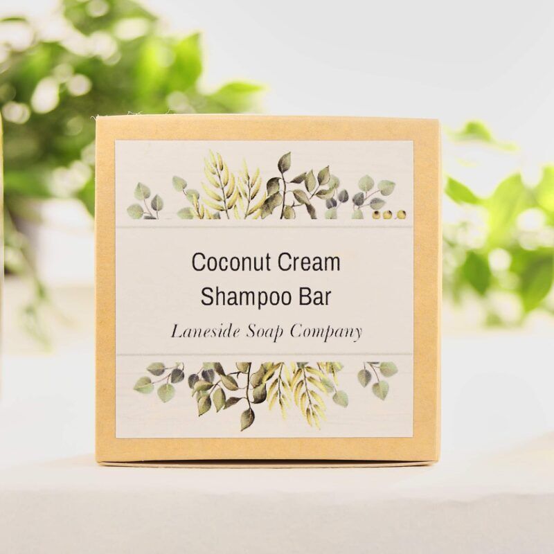 Coconut Shampoo Bar-2 Coconut Cream Shampoo Bar