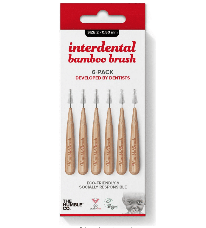 Interdental Brush Bamboo - SIZE 2 - 0,5 mm