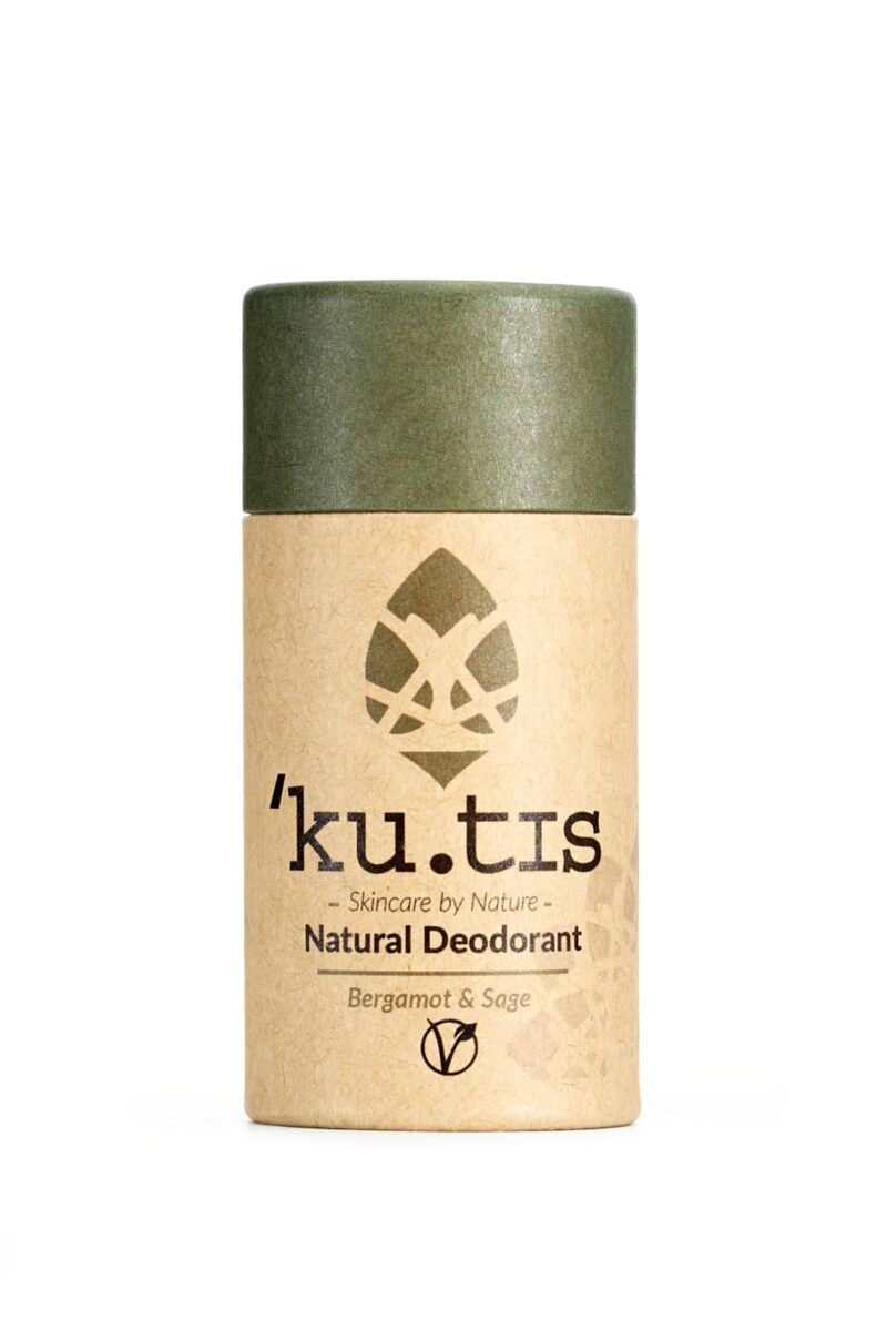 Kutis natural and vegan deodorant, bergamot and sage
