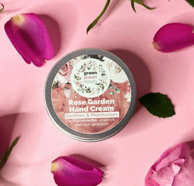 Plastic Free Rose Garden Hand Cream-1