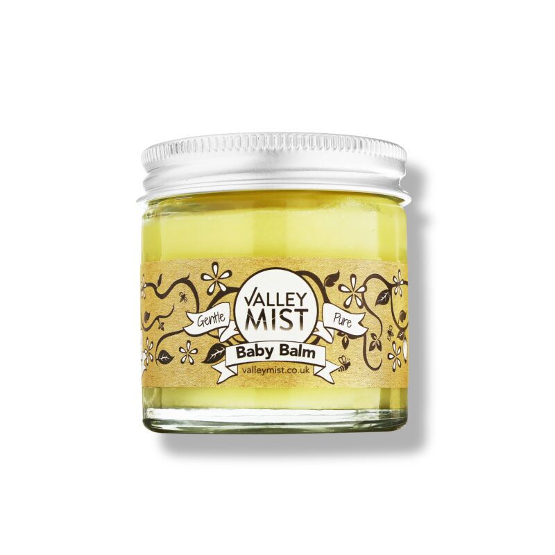 Natural baby skin balm in eco-friendly jar – Valley Mist