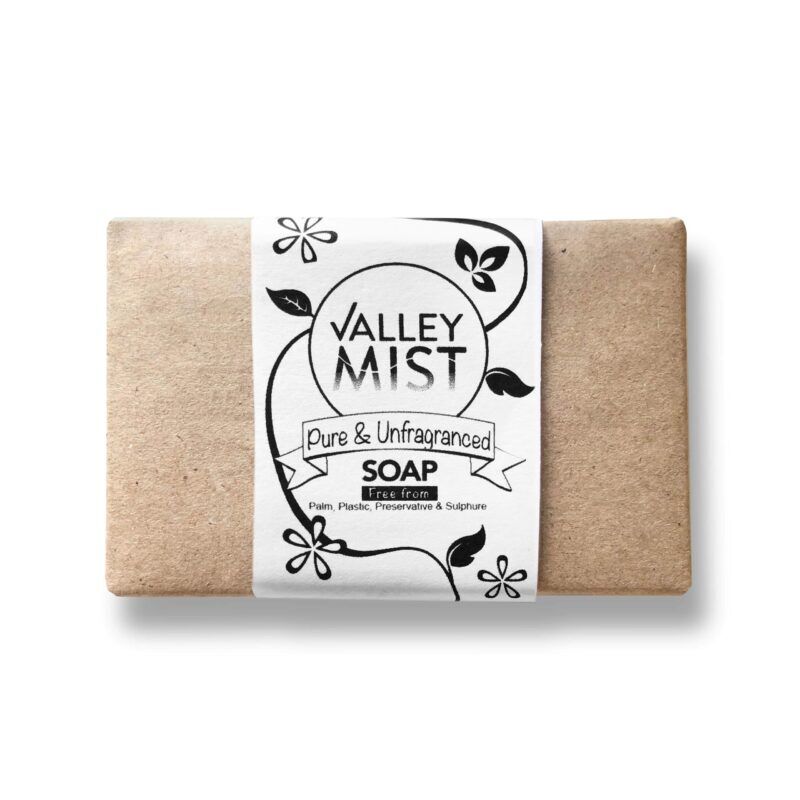 Pure unfragranced soap